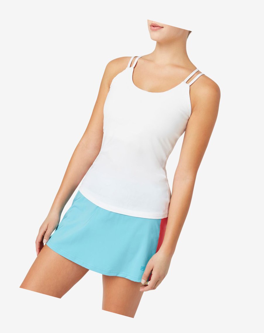 Fila Tie Breaker Multi-strap Cami Tank Blancas | 48SZDBRUG