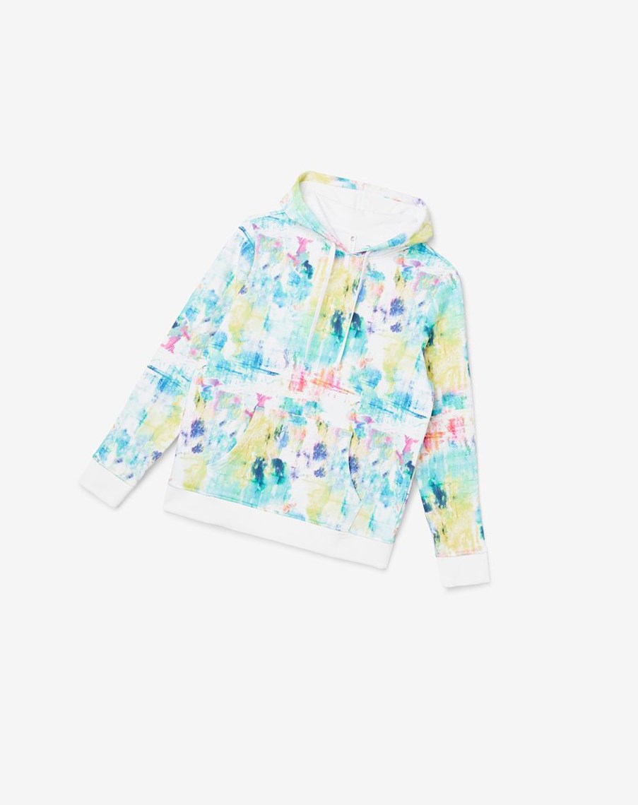 Fila Tie Breaker Tie Dye Hoodie Blancas | 85YPLSAXW