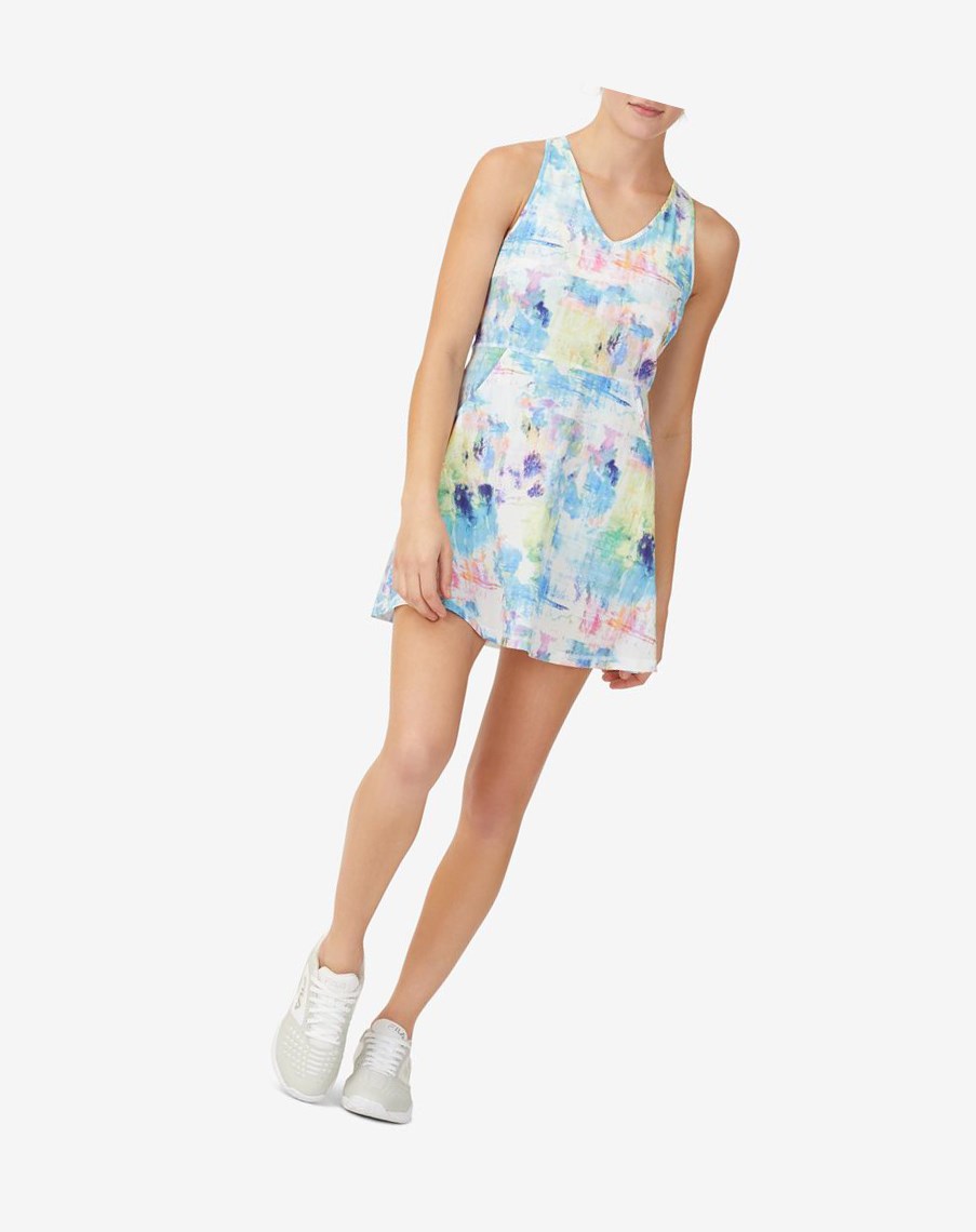 Fila Tie Breaker Vestido 101 Tie Dye Print | 07CLAFXET