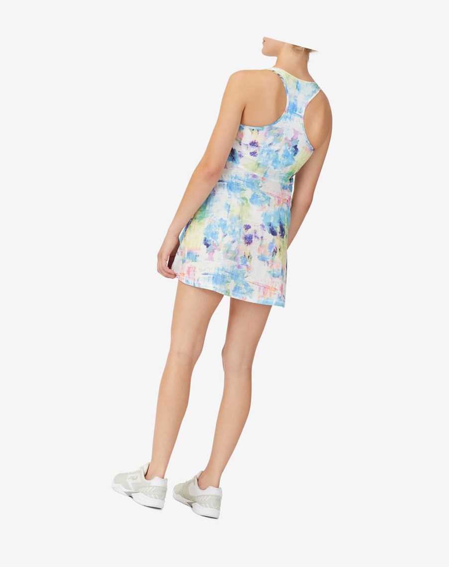 Fila Tie Breaker Vestido 101 Tie Dye Print | 30WEAFMIR