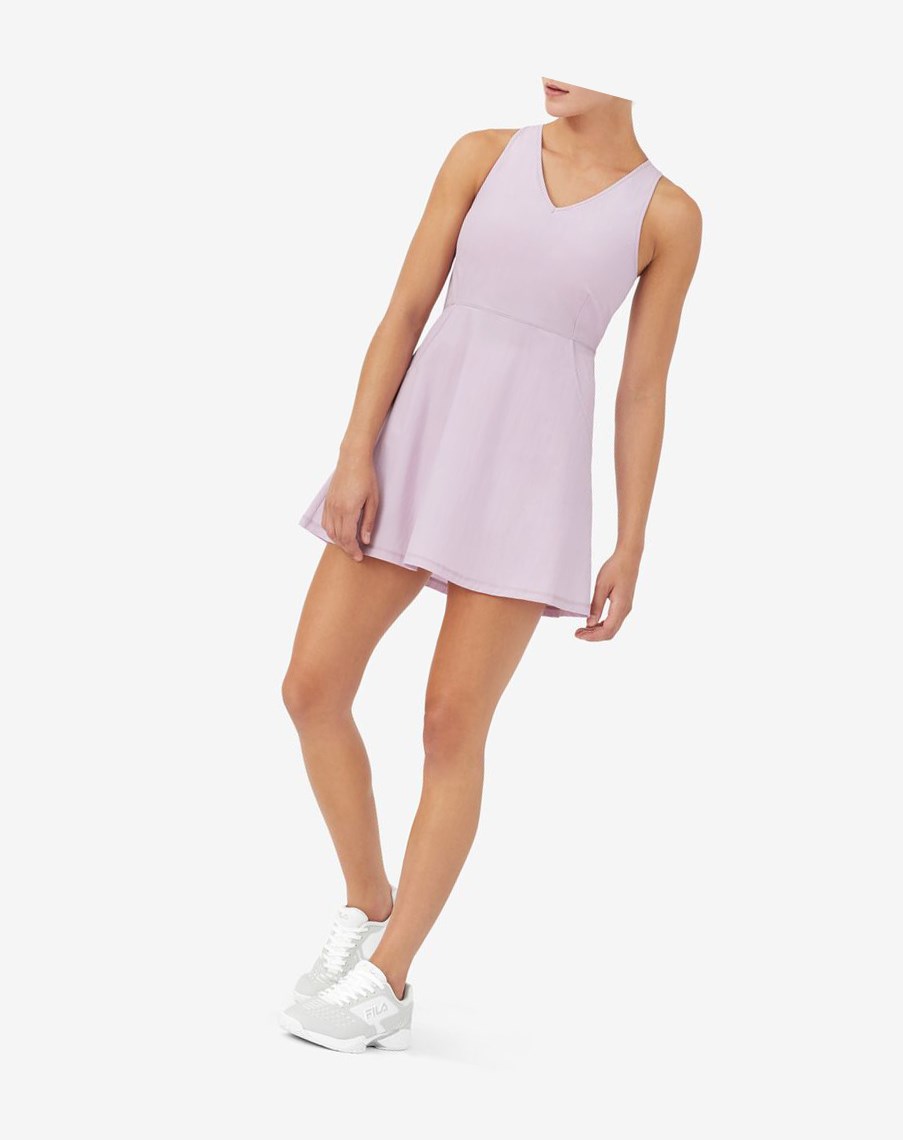 Fila Tie Breaker Vestido Lavanda | 13IWBPHCK