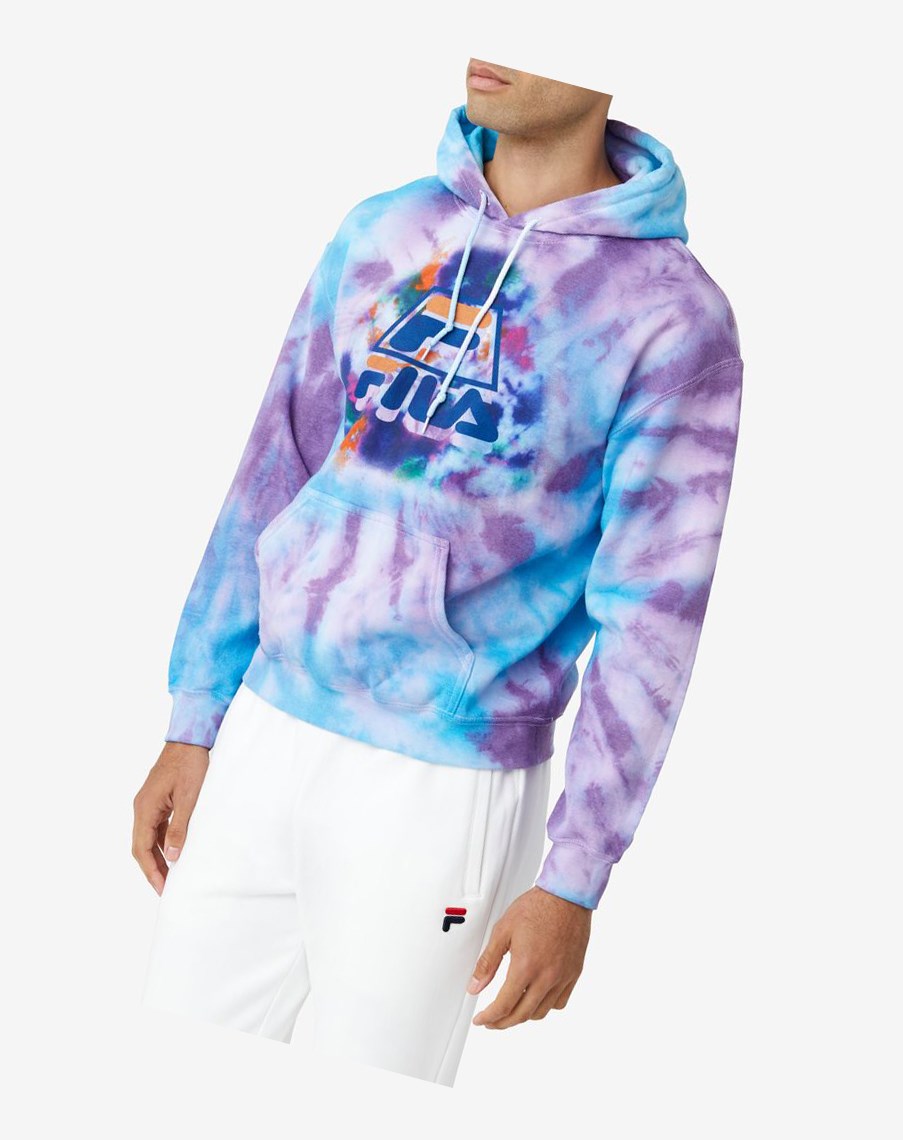 Fila Tie Dye Icon Hoodie 099 Tie Dye | 89EODVFCG