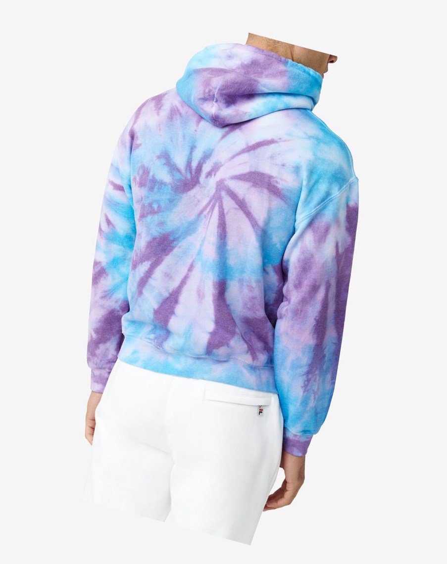 Fila Tie Dye Icon Hoodie 099 Tie Dye | 89EODVFCG