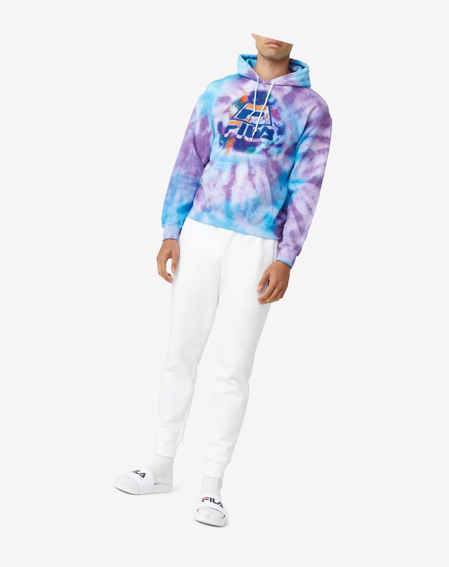 Fila Tie Dye Icon Hoodie 099 Tie Dye | 89EODVFCG