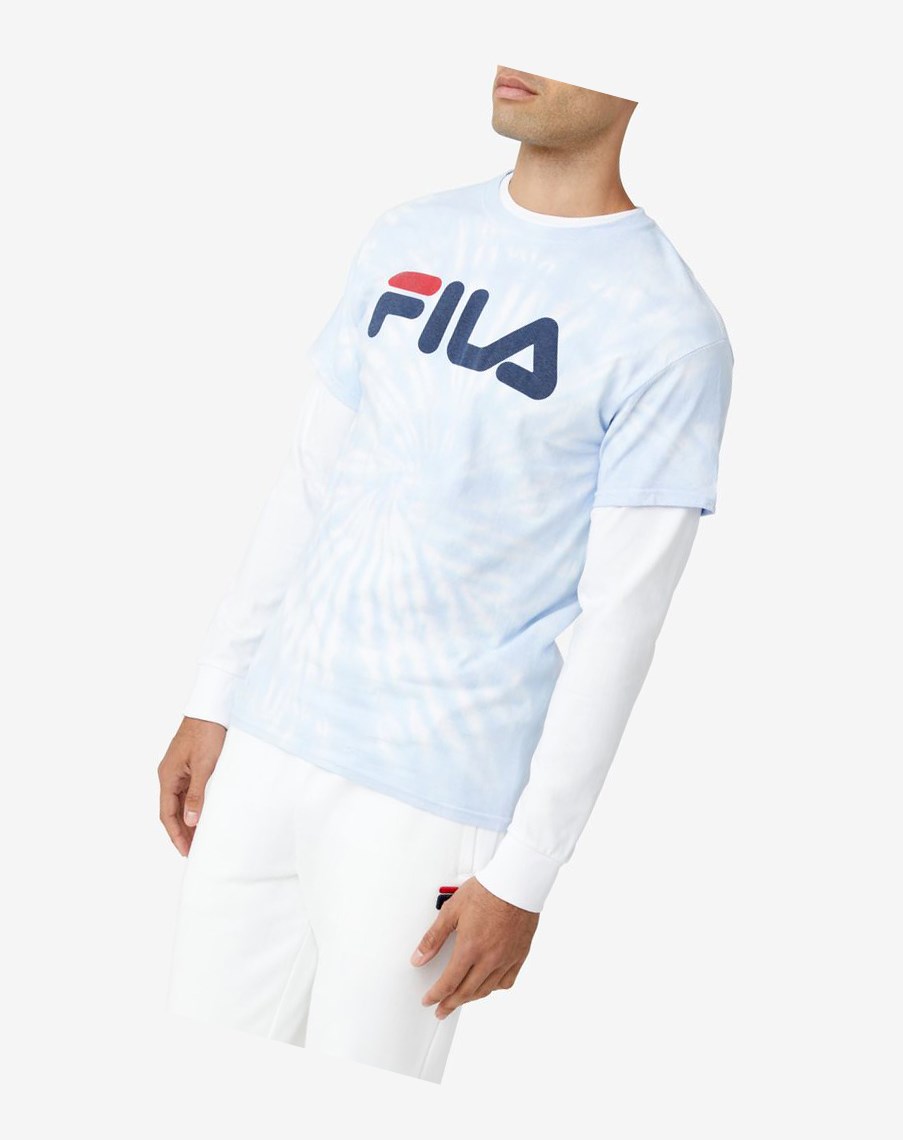 Fila Tie Dye Logo Tee 099 Tie Dye | 37DFEHGWZ