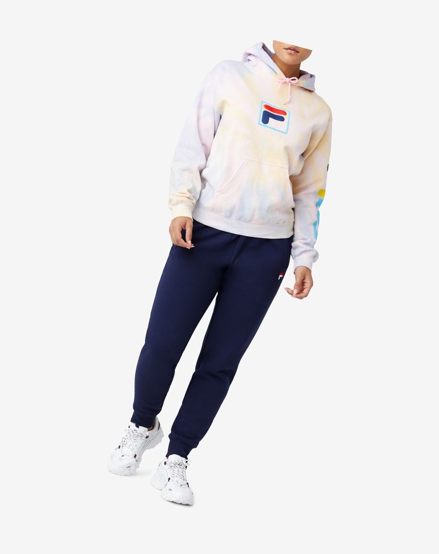 Fila Tie Dye Puff Hoodie 099 Tie Dye | 16QYDPEFS