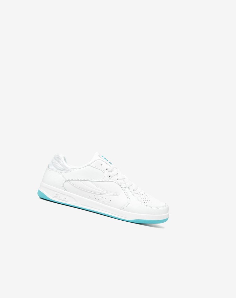 Fila Tn-83 Tenis Shoes Blancas Blancas Azules | 69UGLZNVO