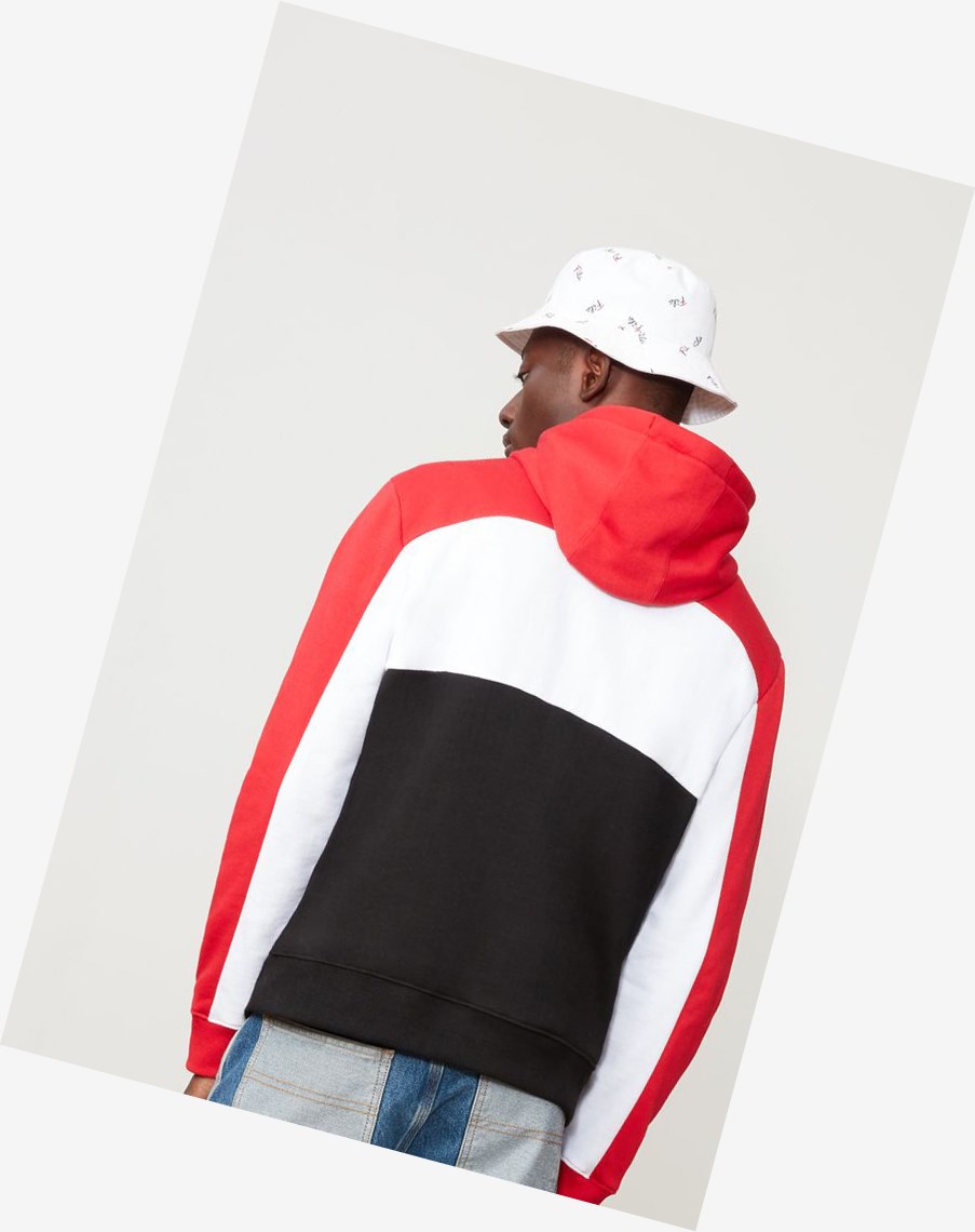 Fila Todd Hoodie Cred/Wht/Blk | 38WUFIBVM