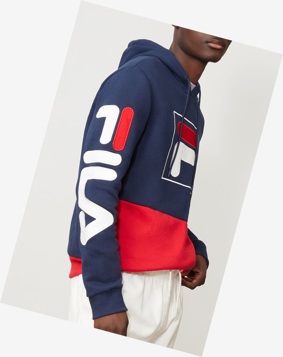 Fila Tony Hoodie Navy/Cred | 06NCLTDVP