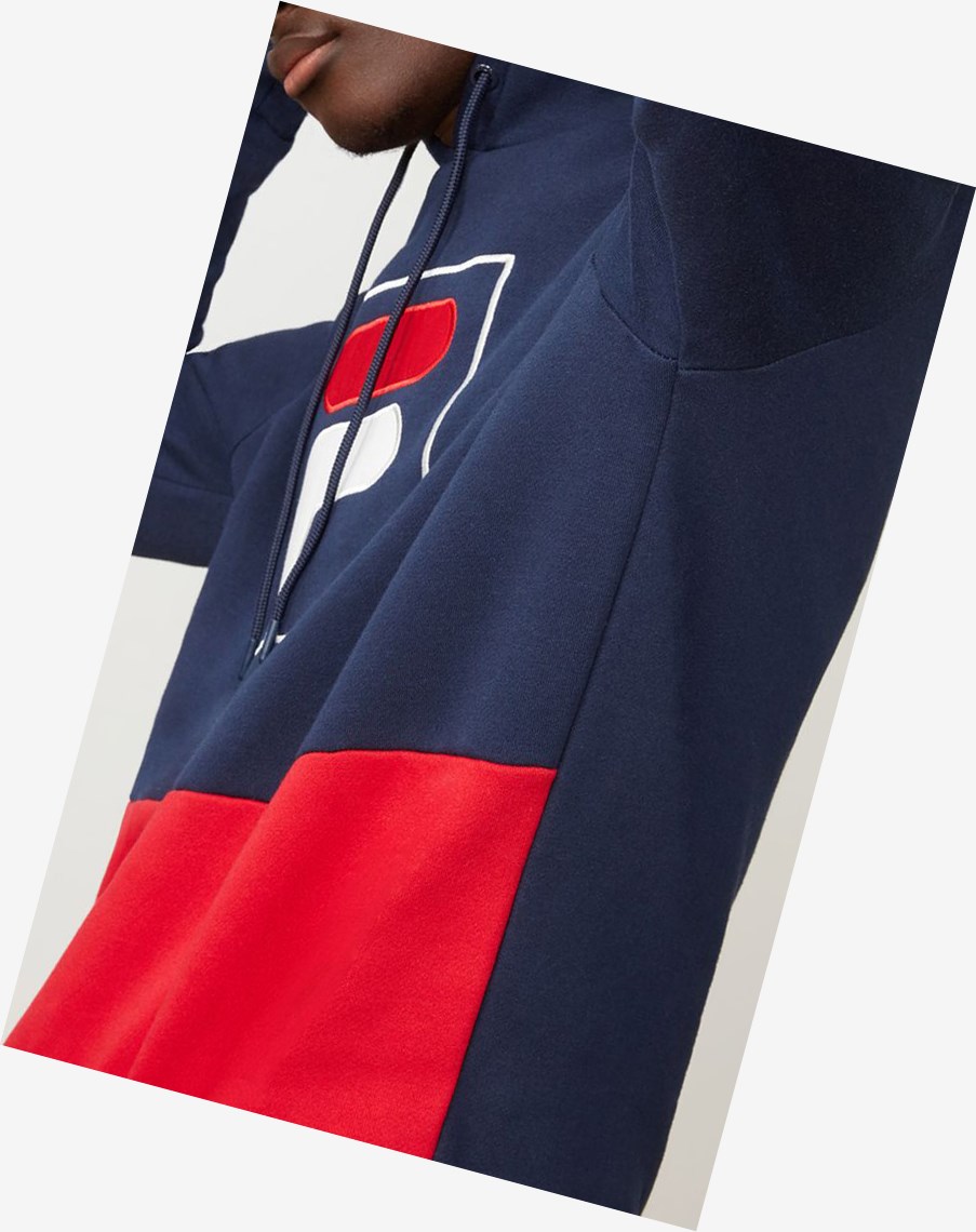 Fila Tony Hoodie Navy/Cred | 06NCLTDVP