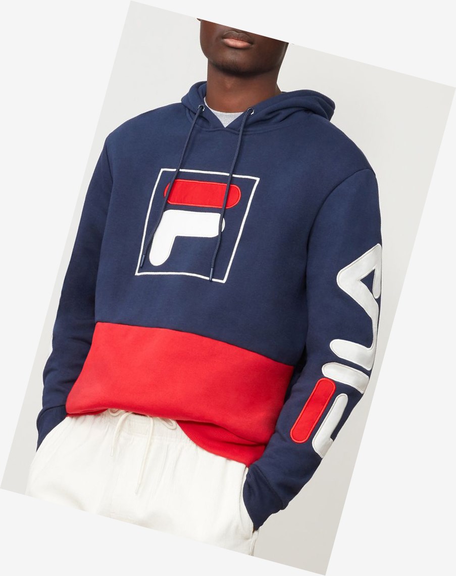 Fila Tony Hoodie Navy/Cred | 06NCLTDVP