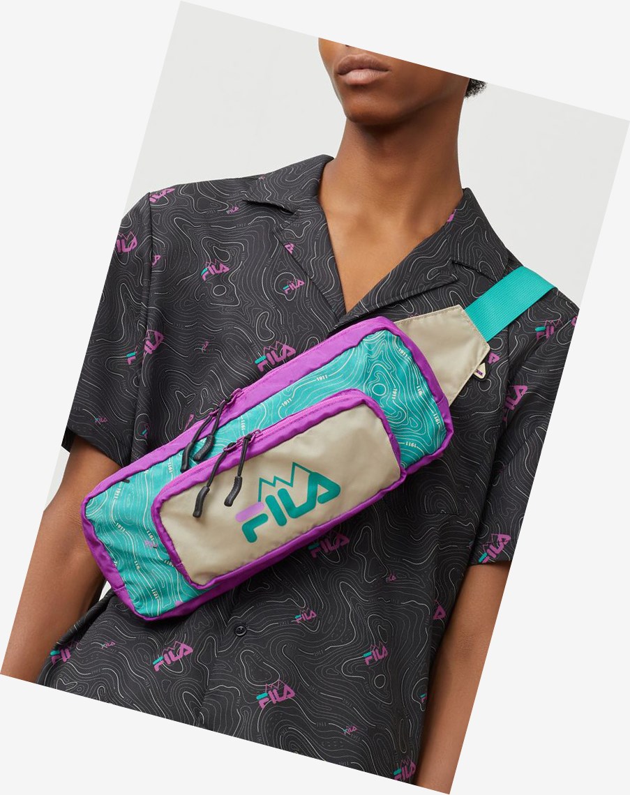 Fila Trail Sling Bag Greenlake | 25QFJOVGH