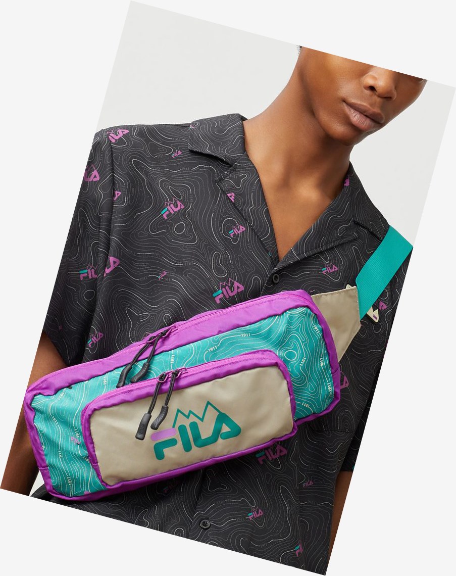 Fila Trail Sling Bag Greenlake | 63MPQAUVN