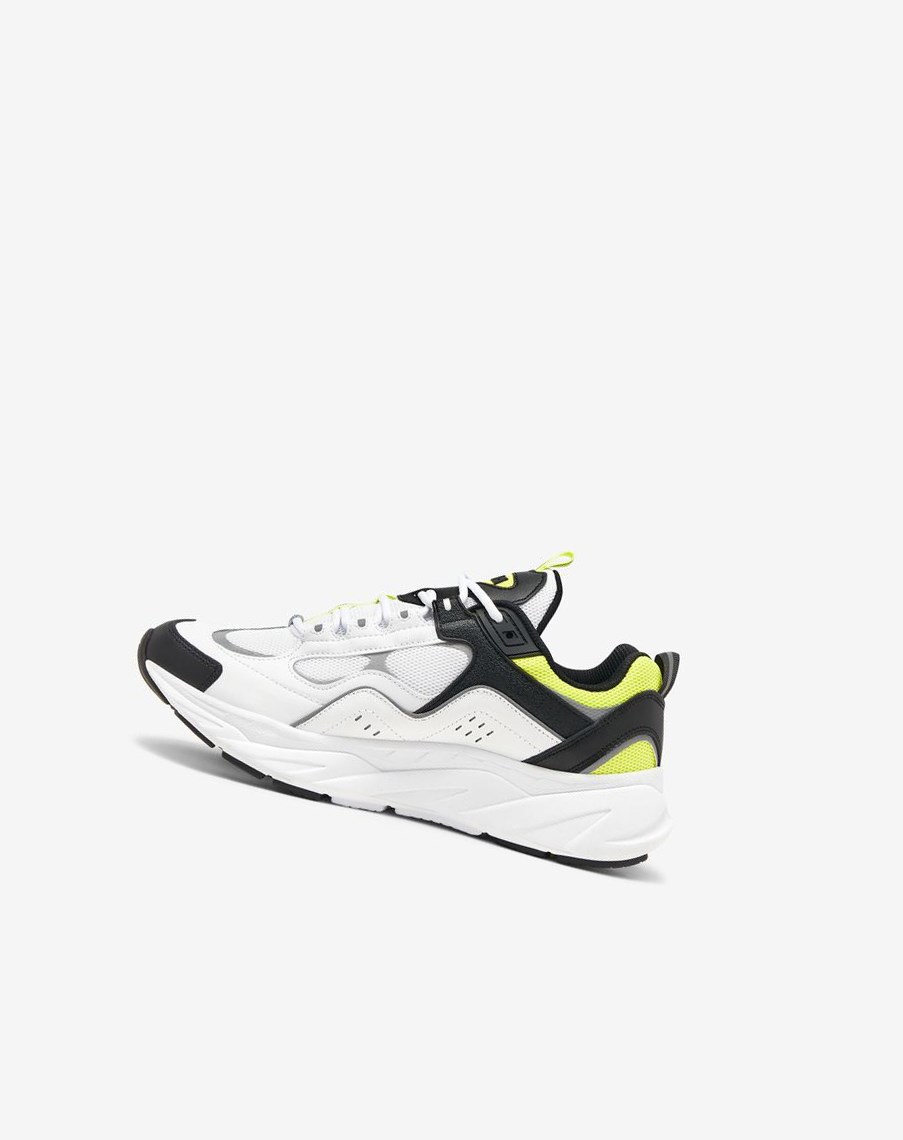 Fila Trigate Plus Sneakers Blancas Negras Amarillo | 98AUWNVOE