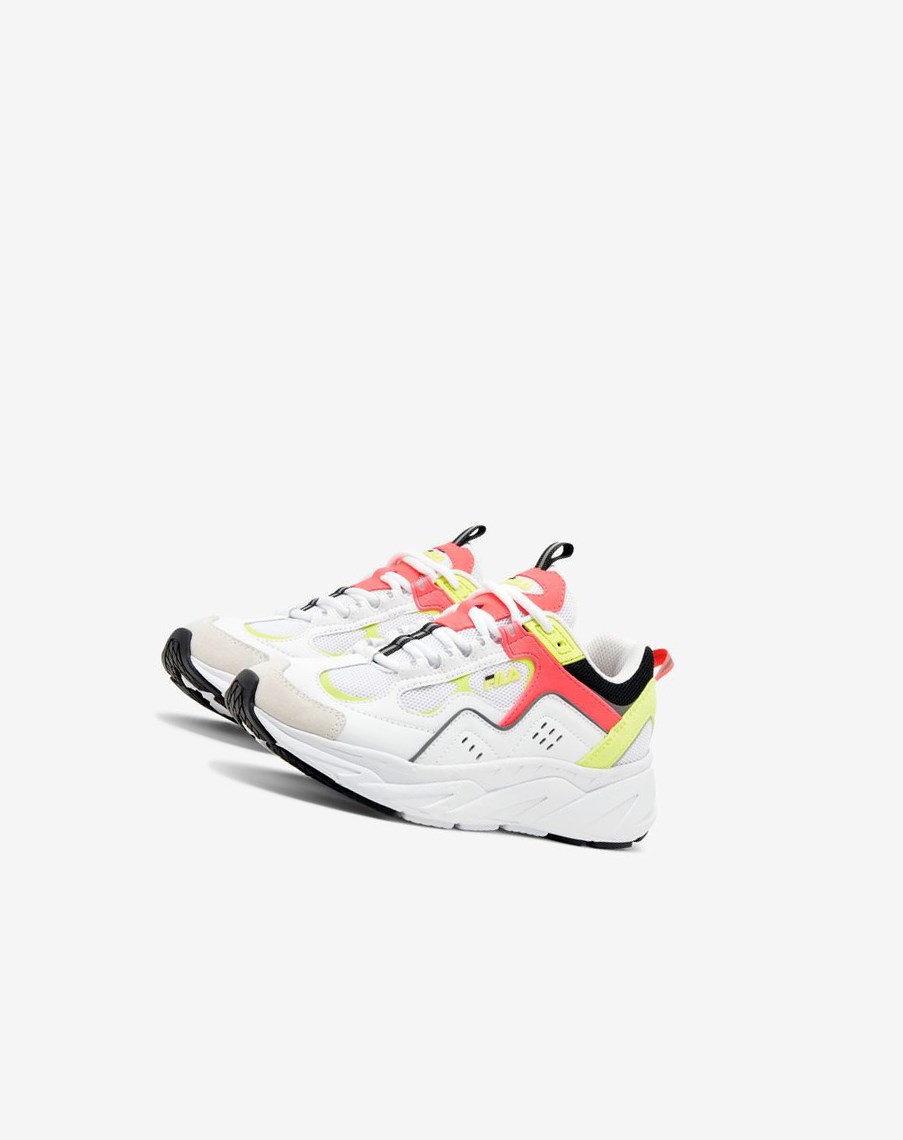 Fila Trigate Plus Sneakers Blancas Rosas Amarillo | 09EWZCTKD