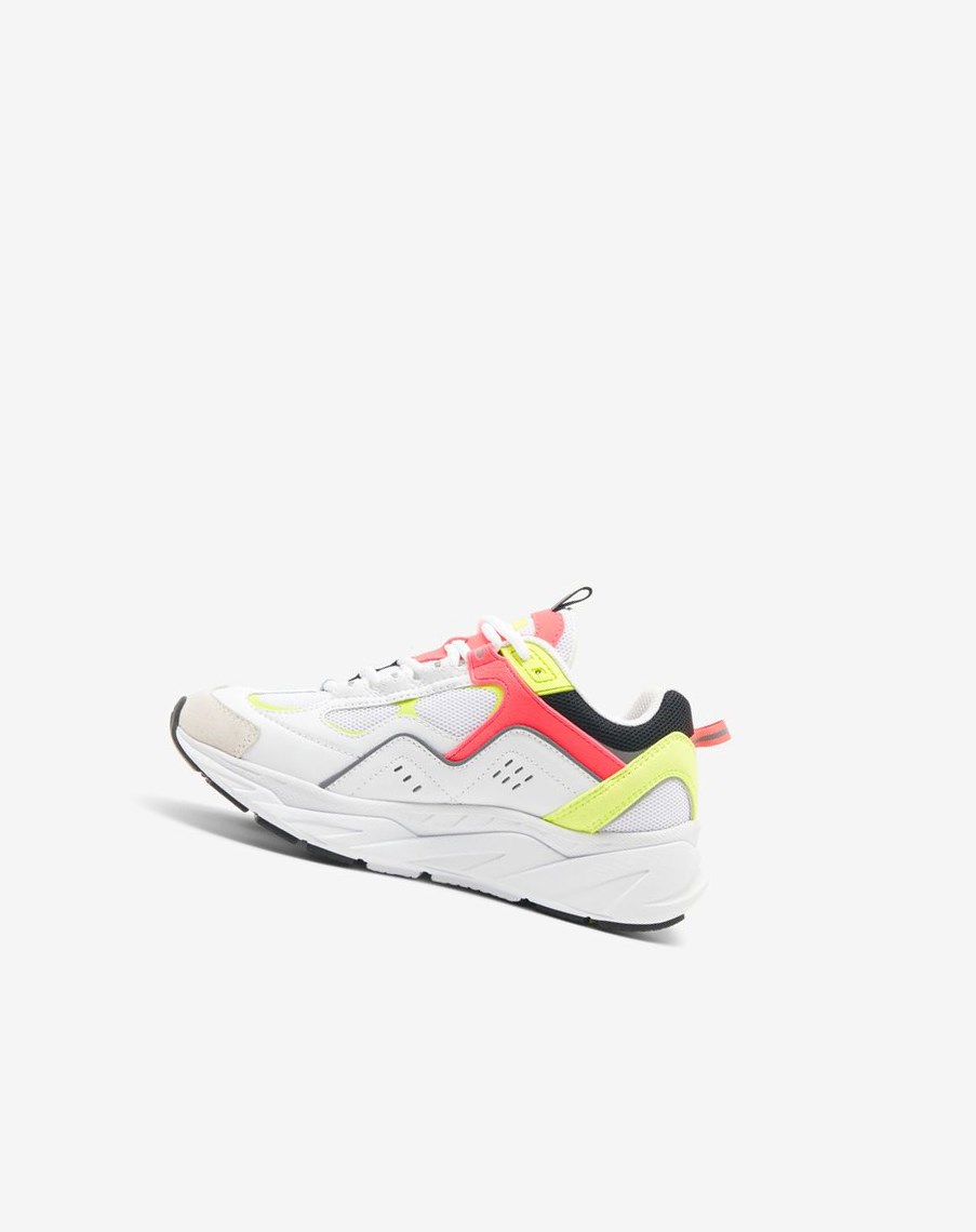 Fila Trigate Plus Sneakers Blancas Rosas Amarillo | 09EWZCTKD