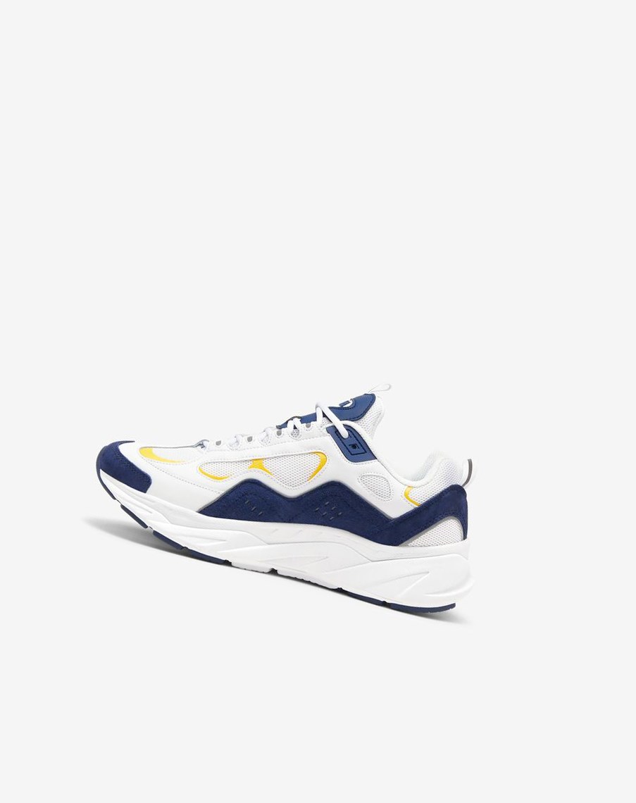 Fila Trigate Sneakers Azules Oscuro Blancas Limón | 29XKQVJDP