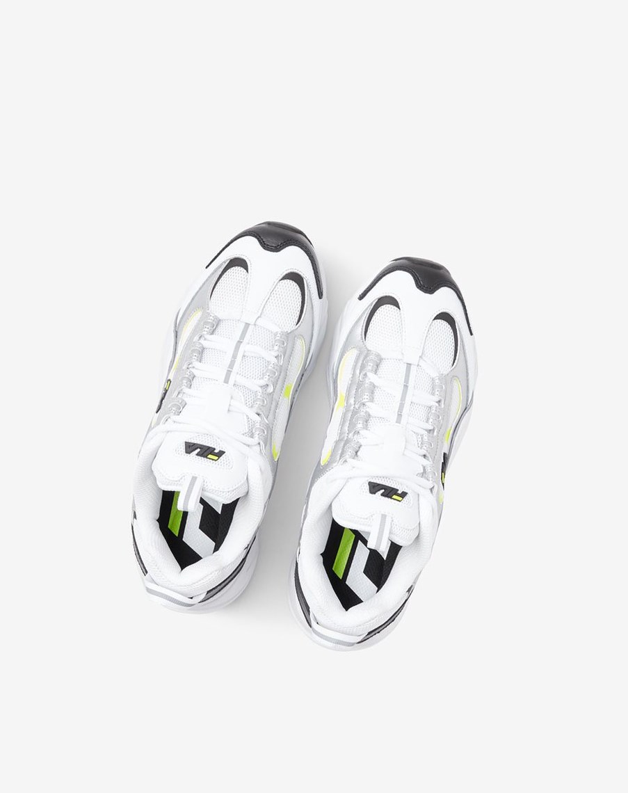 Fila Trigate Sneakers Wht/Blk/Msil | 54RFBSKJV