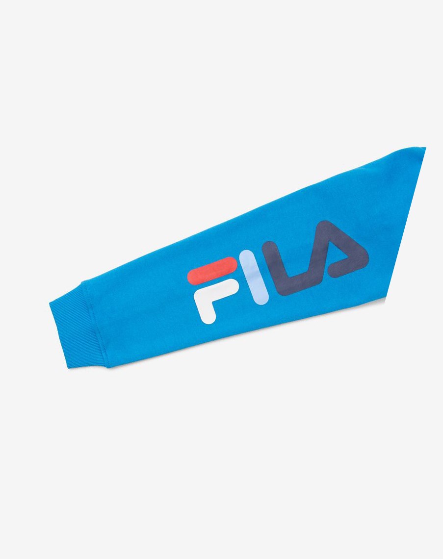 Fila Tyrone Hoodie Azules | 46AIDHTXY