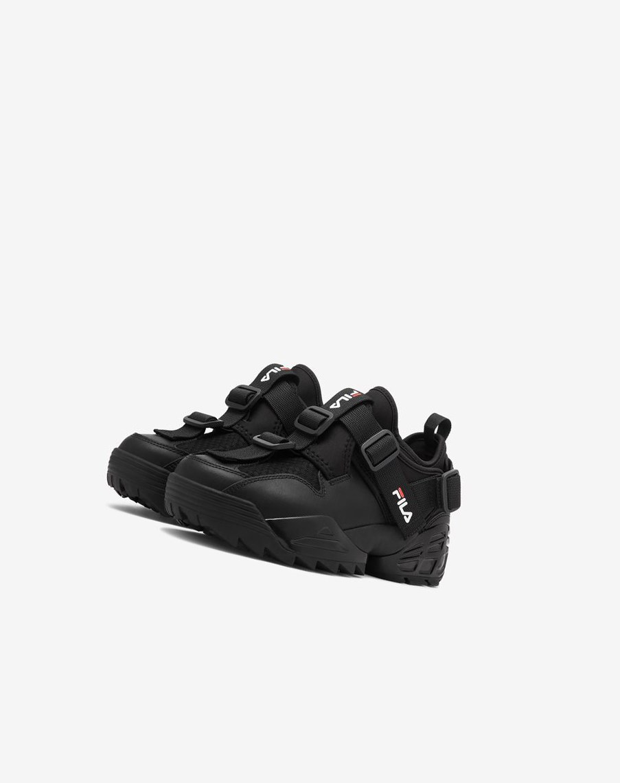 Fila Unit Le Sneakers Negras Negras Blancas | 67OJVIXUL