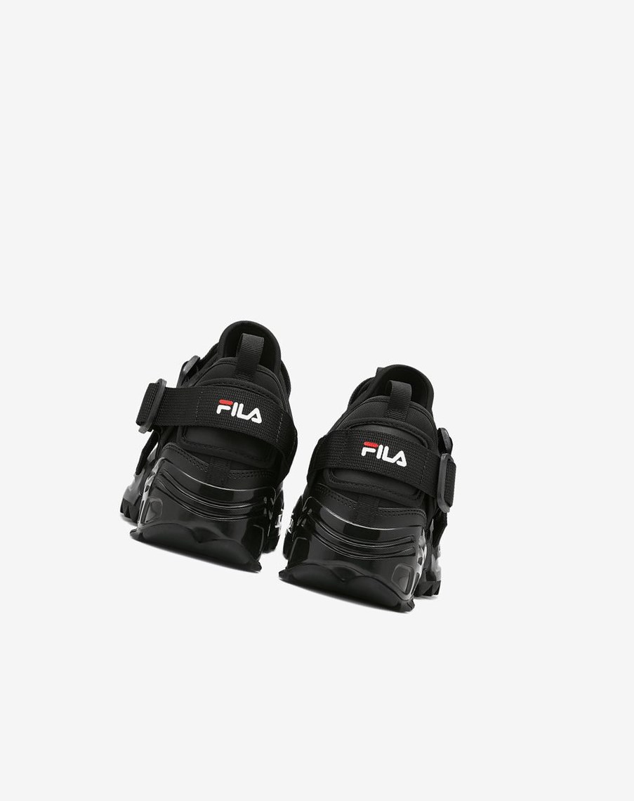 Fila Unit Le Sneakers Negras Negras Blancas | 67OJVIXUL