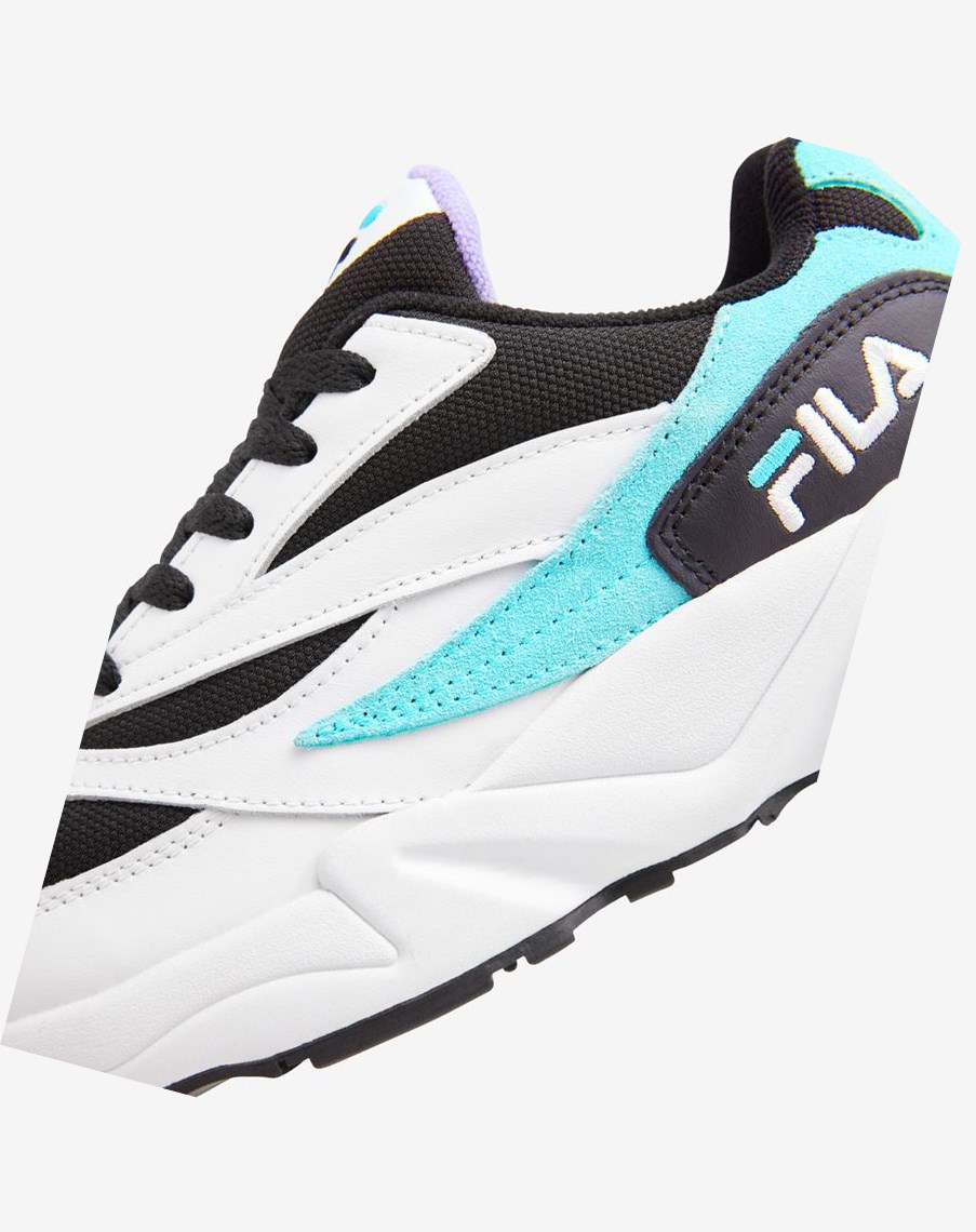 Fila V94m Tenis Shoes Blk/Bluc/Vltt | 10NGZVYRH