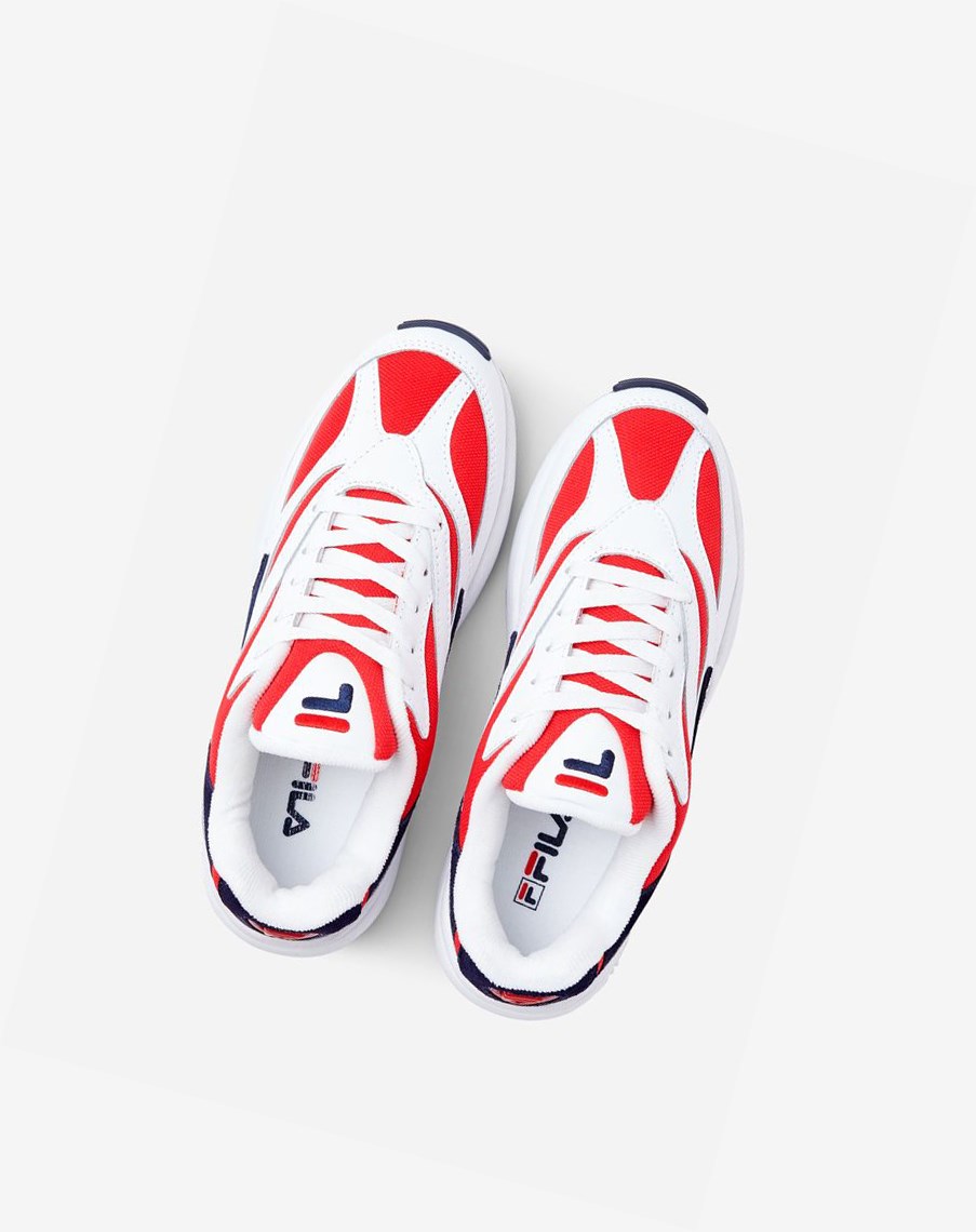 Fila V94m Tenis Shoes Fred/Wht/Fnvy | 43UTOCMKJ