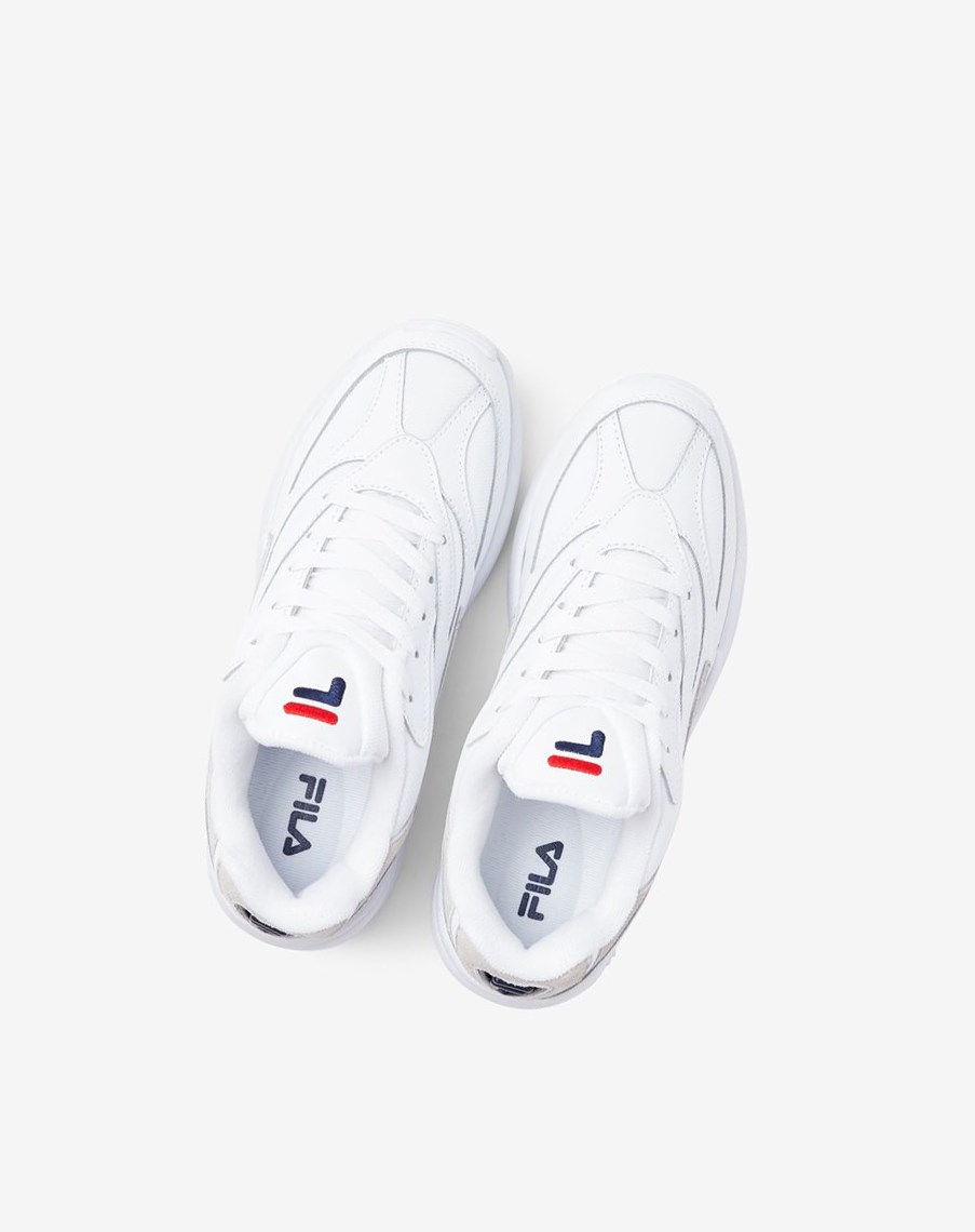 Fila V94m Tenis Shoes Wht/Fnvy/Fred | 21NVJUKTP