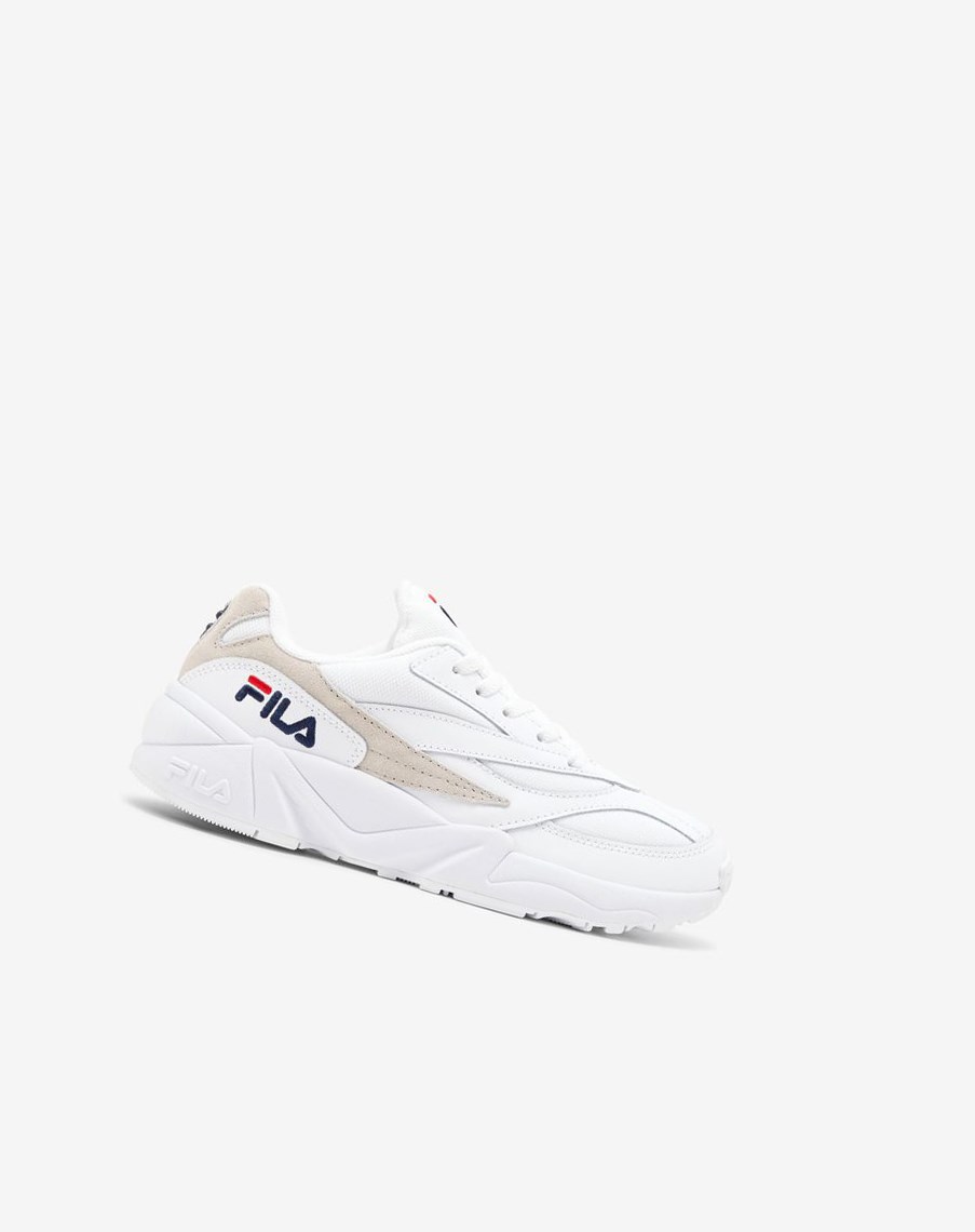 Fila V94m Tenis Shoes Wht/Fnvy/Fred | 21NVJUKTP