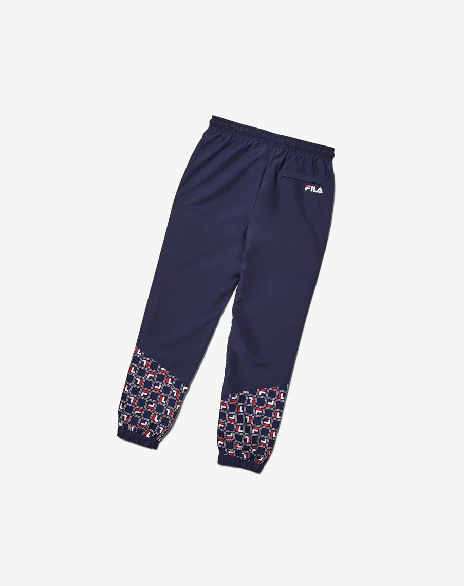 Fila Van Sant Pant Azul Marino Rojas Blancas | 67QCPRWIK