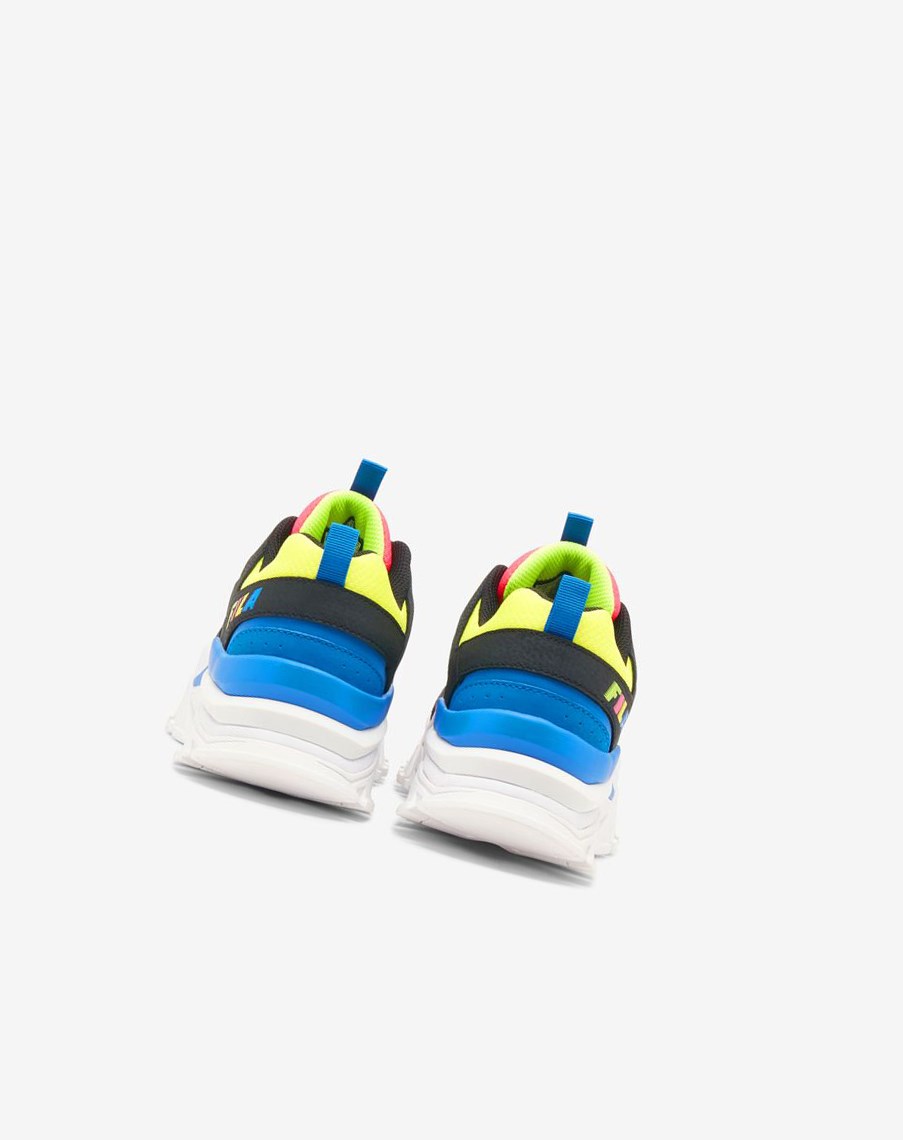 Fila Vitalize Fornido Sneakers Limón Rosas Azules | 57GNYXCWZ