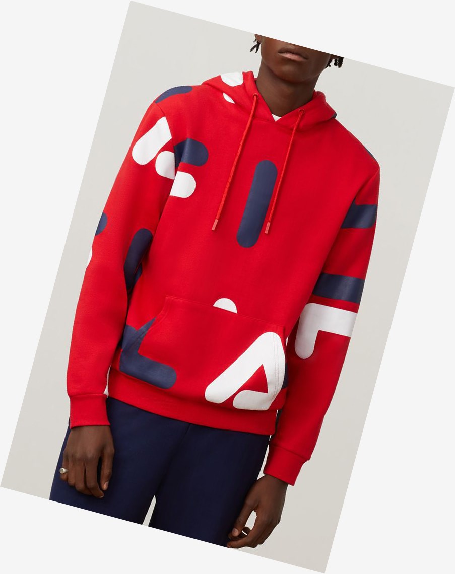 Fila Vittorio Hoodie Cred/Peac/Wht | 04PCYOSZE