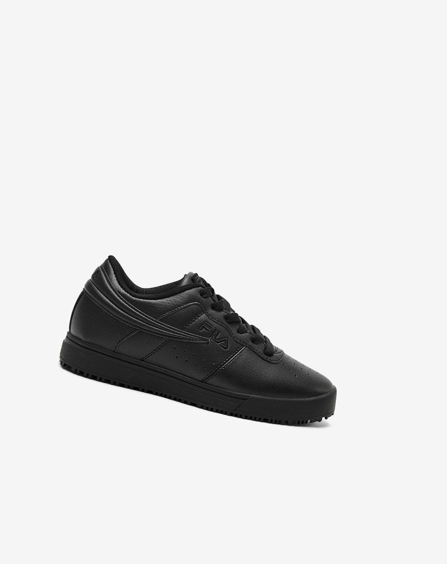 Fila Vulc 13 Low Slip Resistant Casuales Shoes Blk/Blk/Blk | 14MSEWOCK