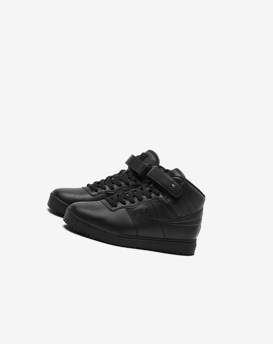 Fila Vulc 13 Slip Resistant Anchos Ancho Shoe Casuales Shoes Negras | 18VNSHEFL