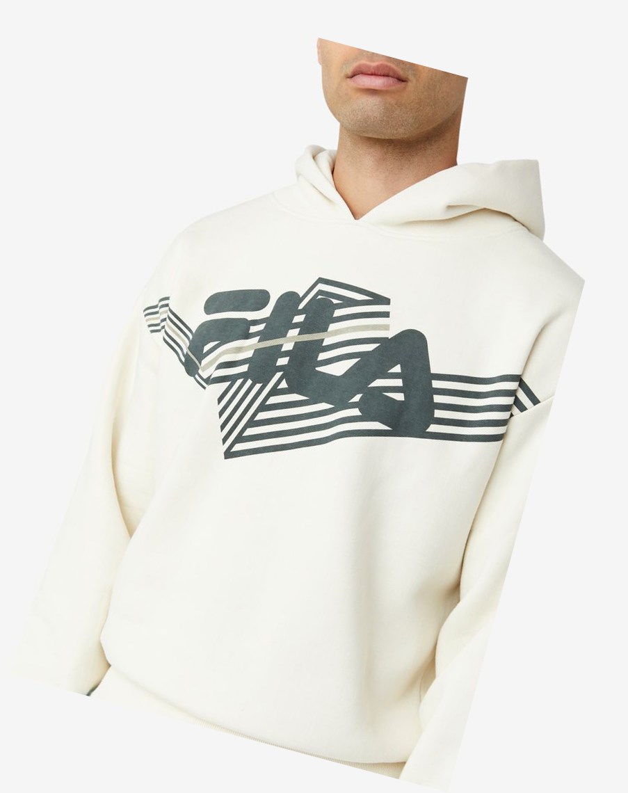 Fila Waldo Hoodie 294 Turtledove / Urban Chic / Vetiver | 76SMJKAVG