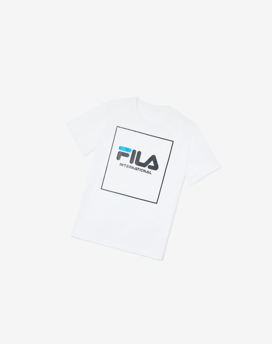 Fila Wes Tee Blancas | 03UBVDNLA