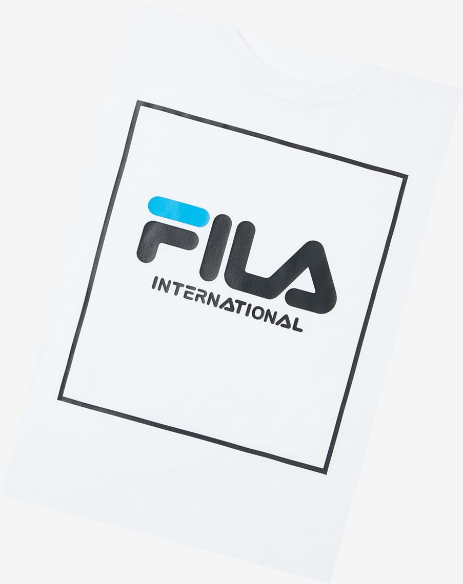 Fila Wes Tee Blancas | 27CYAMKSR