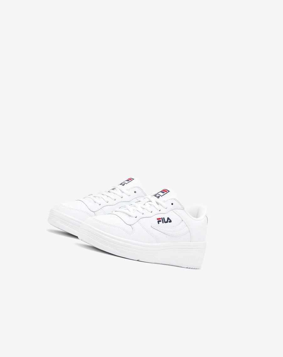 Fila Wx-100 Tenis Shoes Wht/Fnvy/Fred | 63FRVUILK