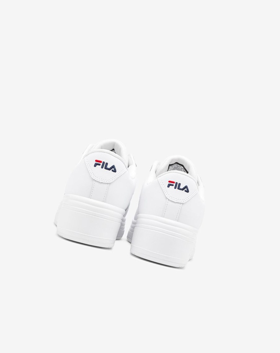 Fila Wx-100 Tenis Shoes Wht/Fnvy/Fred | 63FRVUILK