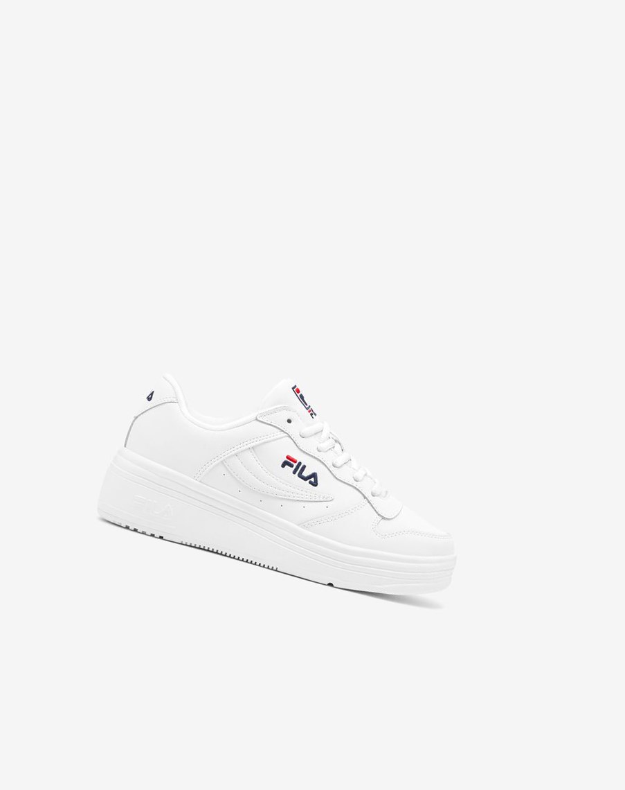 Fila Wx-100 Tenis Shoes Wht/Fnvy/Fred | 63FRVUILK