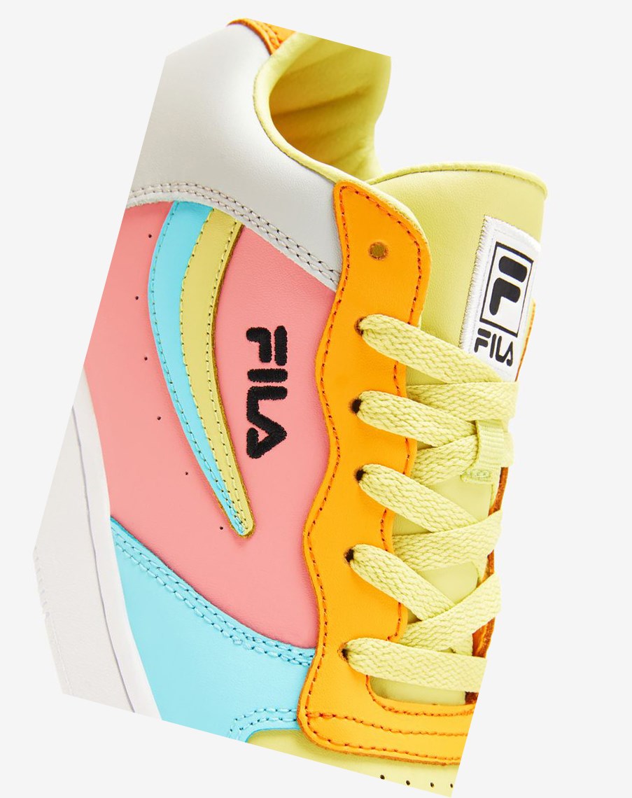 Fila Wx-110 Sneakers Azules Naranjas | 26GZDANCH