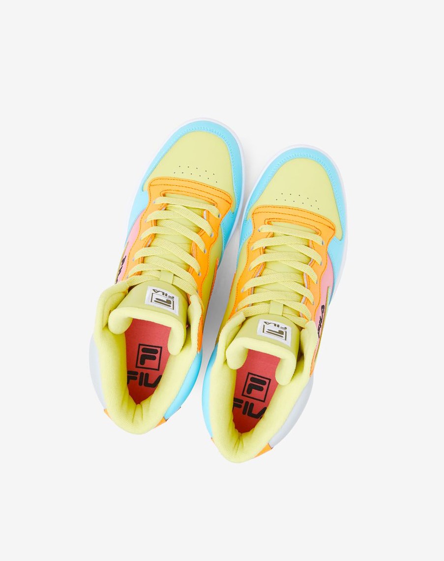 Fila Wx-120 Sneakers Azules Naranjas | 26OQVMIPN