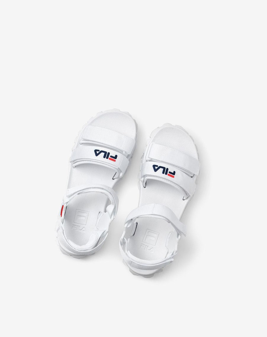 Fila Yak Sandal Chanclas Sandals Blancas Azul Marino Rojas | 59OYGVSLB